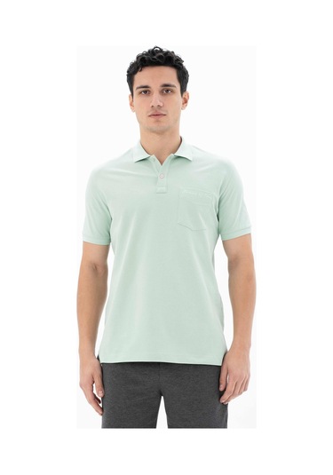 Arma Erkek Cepli Büyük Beden Polo Yaka Tişört 001