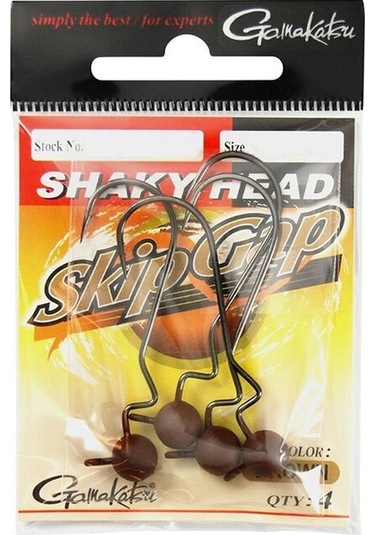 Gamakatsu Preda Gama 7g Skipgapshaky Jig Head Zoka 4/0 Kahve