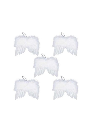 Pazly Yılbaşı Tüyü Suntek Melek Kanadı Günü Doğum Beyaz 5x By