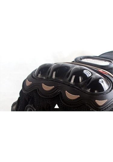 Probiker Korumalı Motosiklet Eldiveni Uzun Model Siyah Xl