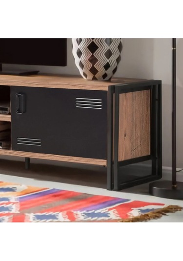 Copenhagen Rexor Tv Ünitesi Atlantik Siyah 180x45x50 Cm Siyah Copenhagen Rexor Tv Ünitesi Atlantik Siyah 180x45x50 Cm Siyah