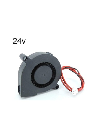 50mm Soğutma Fanı Dc 5v 12v 24v 5015 Radyal Turbo Üfleyici 50x15mm 3d Yazıcı Aksesuarları İçin 50mm Fırçasız 5cm Soğutucu Fan 5015 24v 1pcs