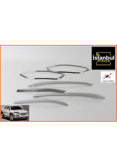 Hyundai Tucson Ön Arka Sis Krom Takımı