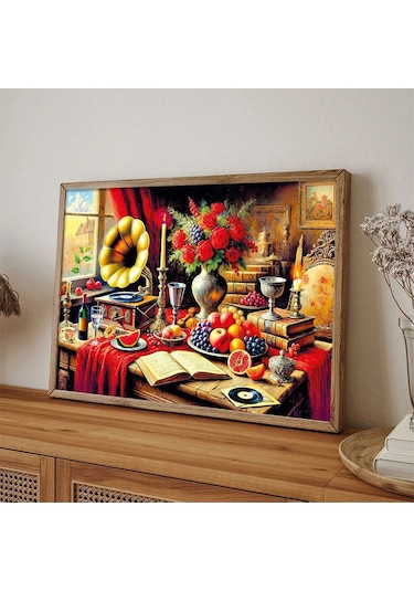 20846 Puzzle 1000 Silent Melody On A Baroque Table