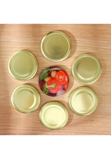 Dom İ Sad Konserve Kapağı Vidalı Twist-off, 82 Mm, 20 Adet. 212521530 Gri