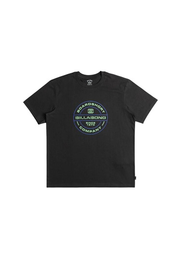 Billabong Erkek Tişört Rotor Fill Ss Siyah Siyah SIYAH