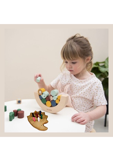 Çubuk Dizme Oyunu Ahşap Kirpi