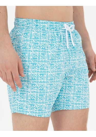 Pierre Cardin Erkek Aqua Deniz Şortu 50291526-vr007 Aqua