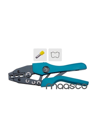 Maasco An-50Wf Yüksük Sıkma Pensesi 25-35-50 Mm Yac-50 50Mm 50 Adet