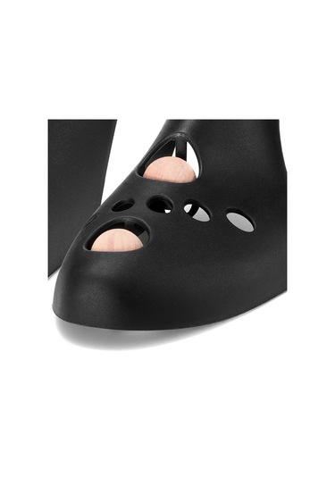 Homyl Ayakkabı Ağacı Pratik Yüksek Topuklu Sedyesi Kırma L Siyah