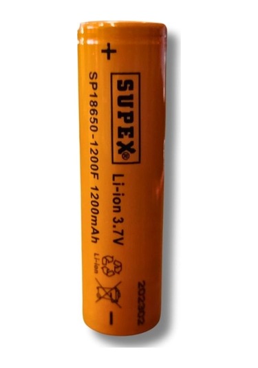 Sp-18650-1200f 3.7v 1200mah Li-ion Pil Başlıksız