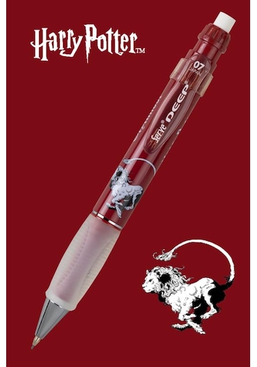 Serve Deep Versatil Kalem Harry Potter Gryffindor 0.7 Mm Ergonomik Mekanik Uçlu Kalem Karışık/çok Renkli