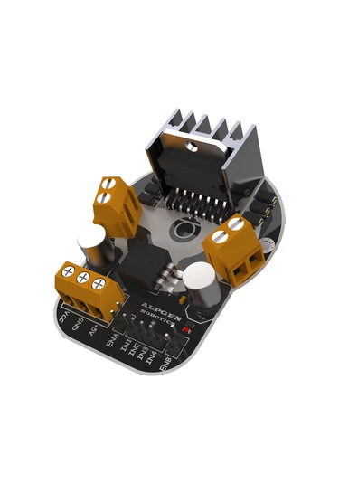 Arduino Projeleri L298n Voltaj Regulatörlü Çift Dc Motor Sürücü Modülü