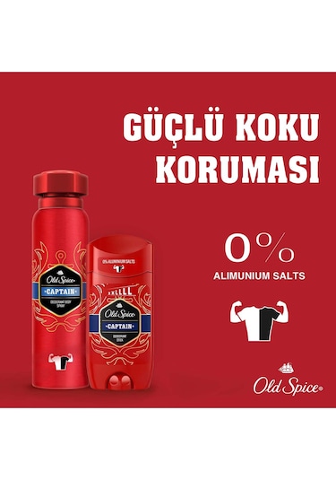 Old Spice Captain Erkek Stick Deodorant 85 ML