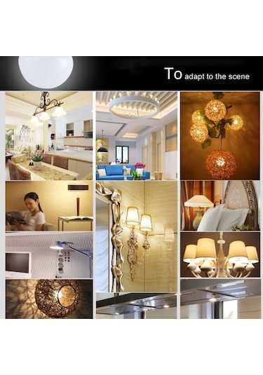 Sones 7w 630lm Led Enerji Tasarruflu Ampul Beyaz Işık 6000-6500k Ac 85-265v