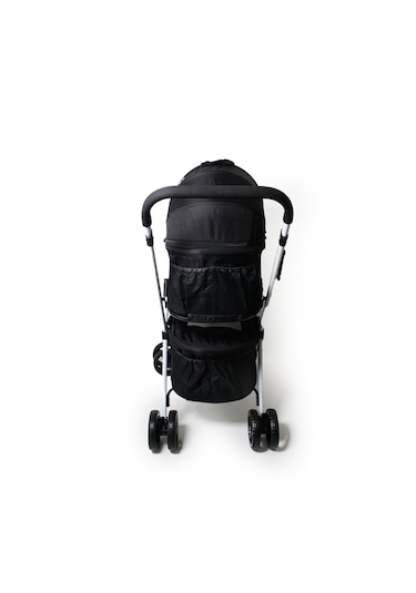 Justie Pet Rovera İki Katlı Kedi & Köpek Arabası Siyah 40 x 80 x 100 CM