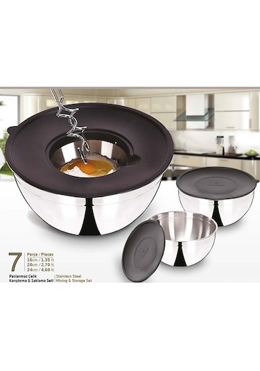 Sofram 7 Parça Karıştırma & Saklama Kabı Seti