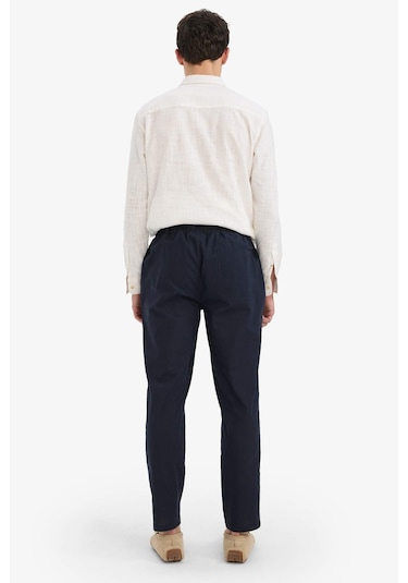 Defacto Jogger Fit Dar Paça Pamuklu Pantolon Z6475az25aunv64 Lacivert
