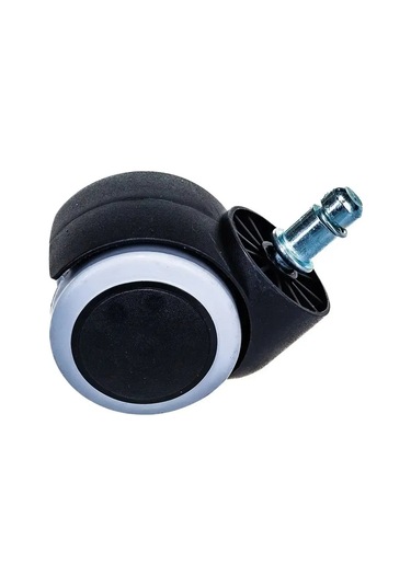 Km-market Evrensel Kauçuk Tabanlı Sandalye Tekerlekleri 279949930 Siyah