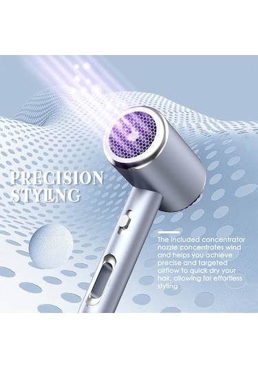 Negatif İyon Saç Kurutma Makinesi 1600w Hızlı Kurutma Saç Bakım Saç Kurutma Maki