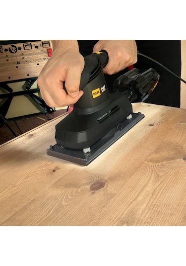 Cat Dx44 350Watt Profesyonel Devir Ayarlı Titreşimli Zımpara