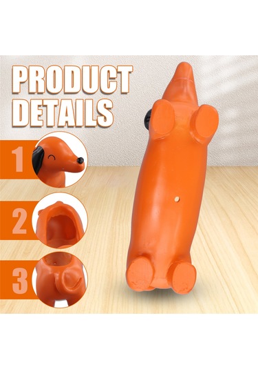 Köpek Çiçek Saksısı Dachshund Dekoratif Çiçek