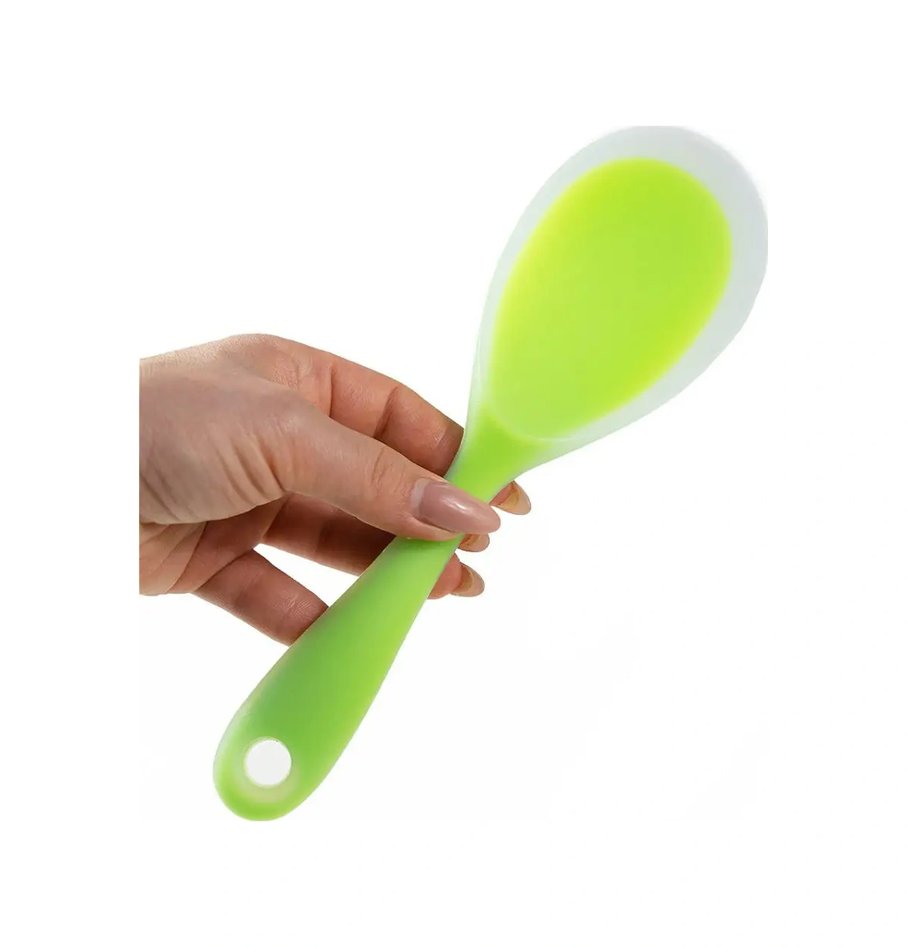 Q-kitchen Silikon Mutfak Spatulası Kazıyıcı 18553384 Kareolo-green