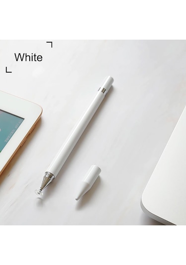 iPad Uyumlu İphone Android Pencil 2İn1 Passive Stylus Kalem