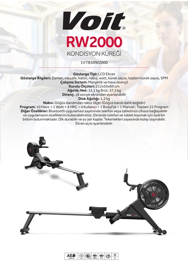 Voit Rw2000 Kondisyon Küreği