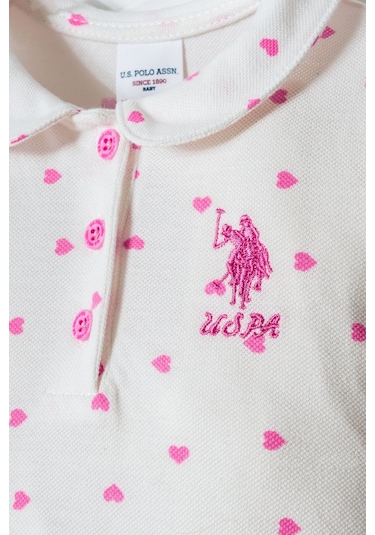 U.s. Polo Assn. Kız Bebek Beyaz Tulum 5274-50159 Beyaz
