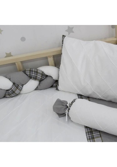 Bibaby Ekose Montessori Uyku Seti 69121 Gri