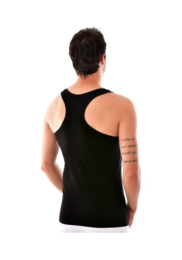 3 Adet Elit 1304 Erkek Spor Elasthan Atlet Siyah