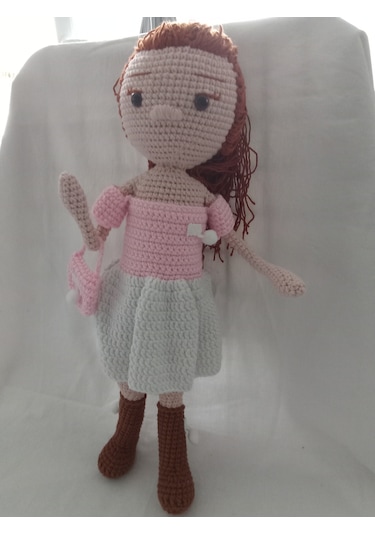 Amigurumi Pembe Kız Bebek