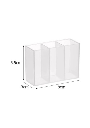 Novahub Ayna Dolabı Organizatör Duvara Monte Bölme Kutusu Depolama Hiçbir Yumruk Taşınabilir Depolama Rafı 3 Şeffaf Şeffaf