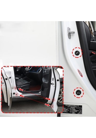 Araba Kapı Darbe Ve Ses Emici Kapı Kaput Bagaj Çarpma Önleyici