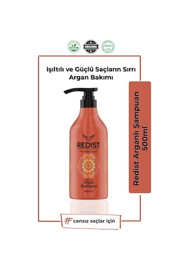 Redist Argan Şampuan 500 ML