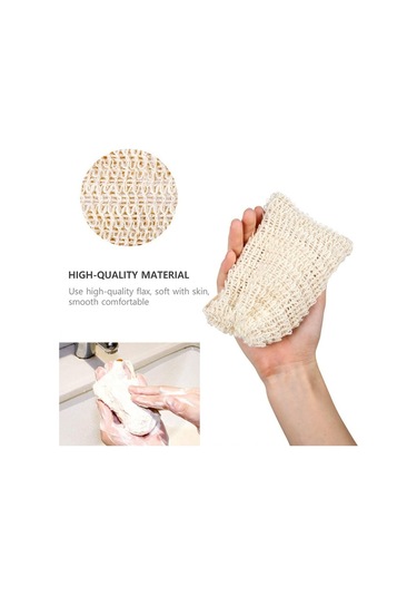 6 Parça Set Ahşap Sabunluk, El Yapımı Sabun Sabunluk Sabunluk Ahşap Sabunluk Köpüren File Torba Set