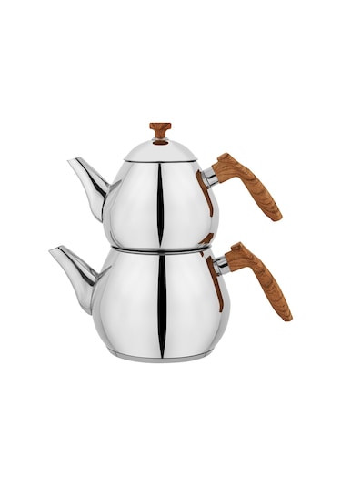 Schafer Tea Chef Orta Boy Çaydanlık Takımı 4 Parça-kahve Kahverengi
