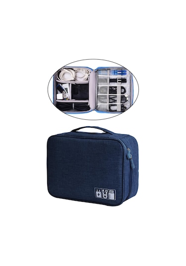 Suntek Seyahat Elektronik Kordon Düzenleyici Kılıf Camgöbeği Camgöbeği Diğer