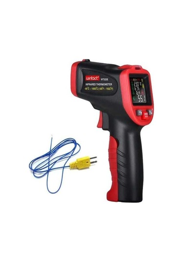 Wt323e Rutubet Küf Analizli Lazerli Termometre 1050 C