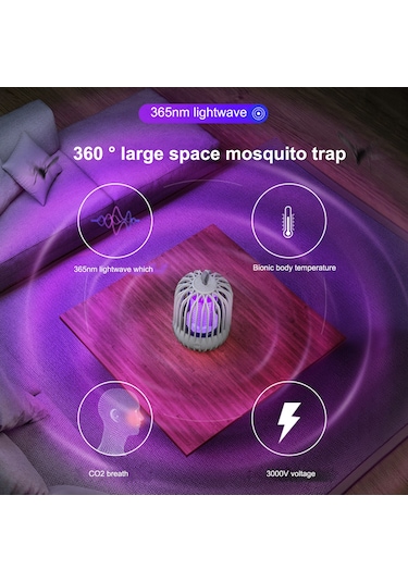 Vkemall 1200mah Pil Li Thiyum İçeren Pembe Evcil Kovucu, 365nm Mor Işık Ve Turbo Süpürme İle Fiziksel Olarak Haşereyi Yok Eden Led Gece Lambası Vkemall 1200mah Pil Li Thiyum İçeren Pembe Evcil Kovucu, 365nm Mor Işık Ve Turbo Süpürme İle Fiziksel Olarak Haşereyi Yok Eden Led Gece Lambası