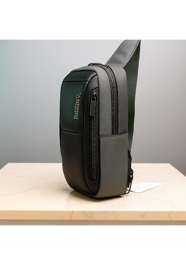Tek Askılı Bodybag Erkek Sırt Çantası Baggaj Cs24155 Gri