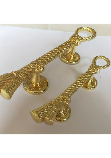 Willowhaven 1 Adet Avrupa Tarzı Altın Renk Pirinç Kapı Kolu, Ofis Ve Ev Dekorasyonu İçin Sürgülü Kapı Aksesuarı