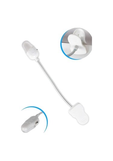 Yayke Esnek Bükülebilir Mandallı Kitap Okuma Lambası