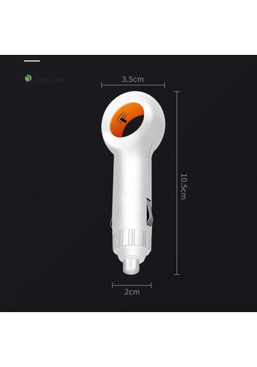 Sones Ep501 Usb Mini Araba Sökme İkinci El Duman Pm2.5 Negatif İyon Hava Temizleme Cihazı