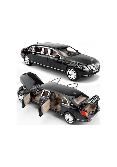 Mercedes Limuzin 1:24 Pres Döküm Araç Modeli M923t Sesli/ışıklı