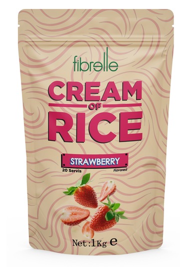 Fibrelle Rice Cream Strawberry Çilek 1 Kg
