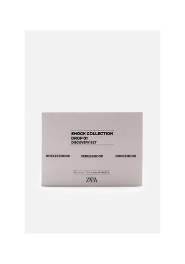 Zara Shock Koleksiyonu: 1. Seri Keşif Seti Edt 3 x 40 ML
