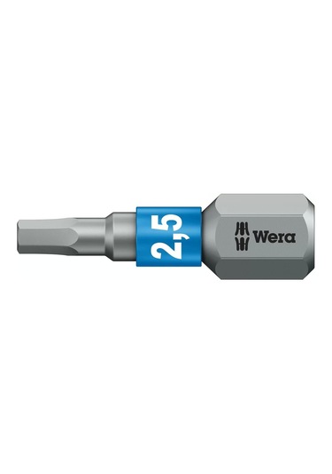 Wera 840/1 Btz Bits, 2.5 X 25 Mm