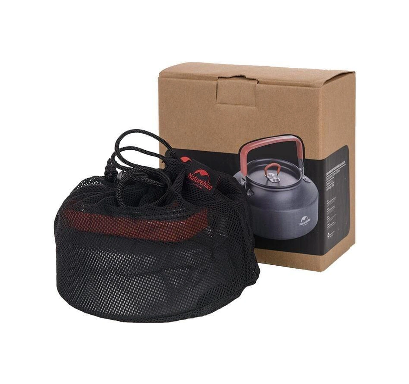 Naturehike Kamp Çaydanlığı 1.1 Litre Gri